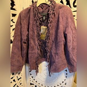 NWT leather dialogue jacket